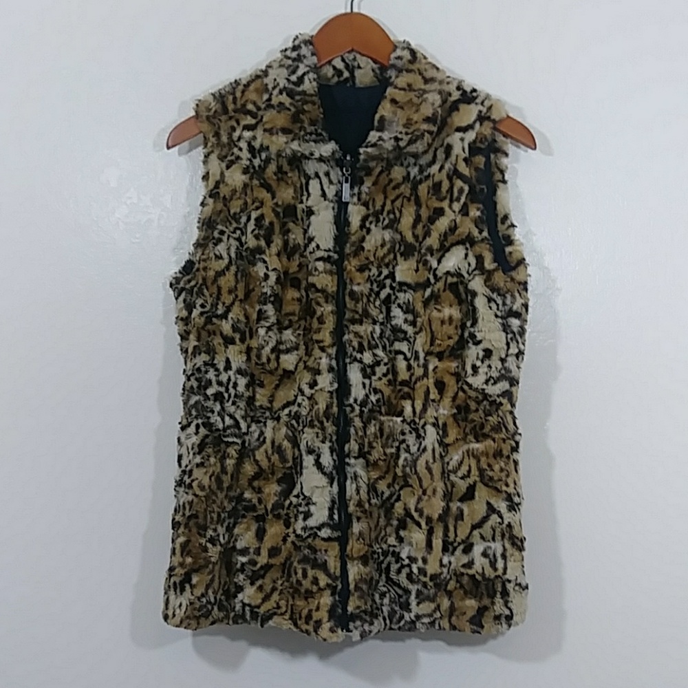 Animal printed vest